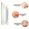 thumbnail image 5 of DEXIMRO Blackhead Remover Pimple Comedone Extractor Tool Best Acne Removal Kit - Treatment for Blemish, Whitehead Popping, Zit Removing for Nose Face Skin with Case (Sliver, 15 Piece Set), 5 of 11