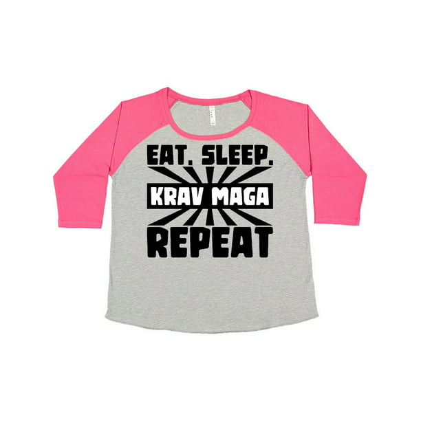 - Inktastic Eat, Sleep, Krav Maga, Repeat Adult Women's Plus Size T-Shirt Female - Walmart.com - Walmart.com