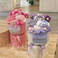 thumbnail image 5 of Muñeco de oso de fresa Kuromi Melody de Sanrio Spot Goods, bonito ramo de flores de gran belleza kawaii, regalo de cumpleaños para novia, 5 of 5