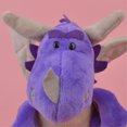 thumbnail image 3 of Set de regalo para bebés HUOGUO, dinosaurio de peluche morado, 35-40 cm, 3 of 5