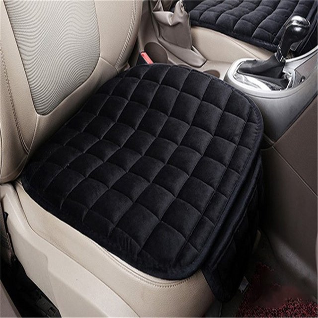 Backless Front Seat Cushion with Secure and Tie Design for Enhanced Automotive Comfort and Support
