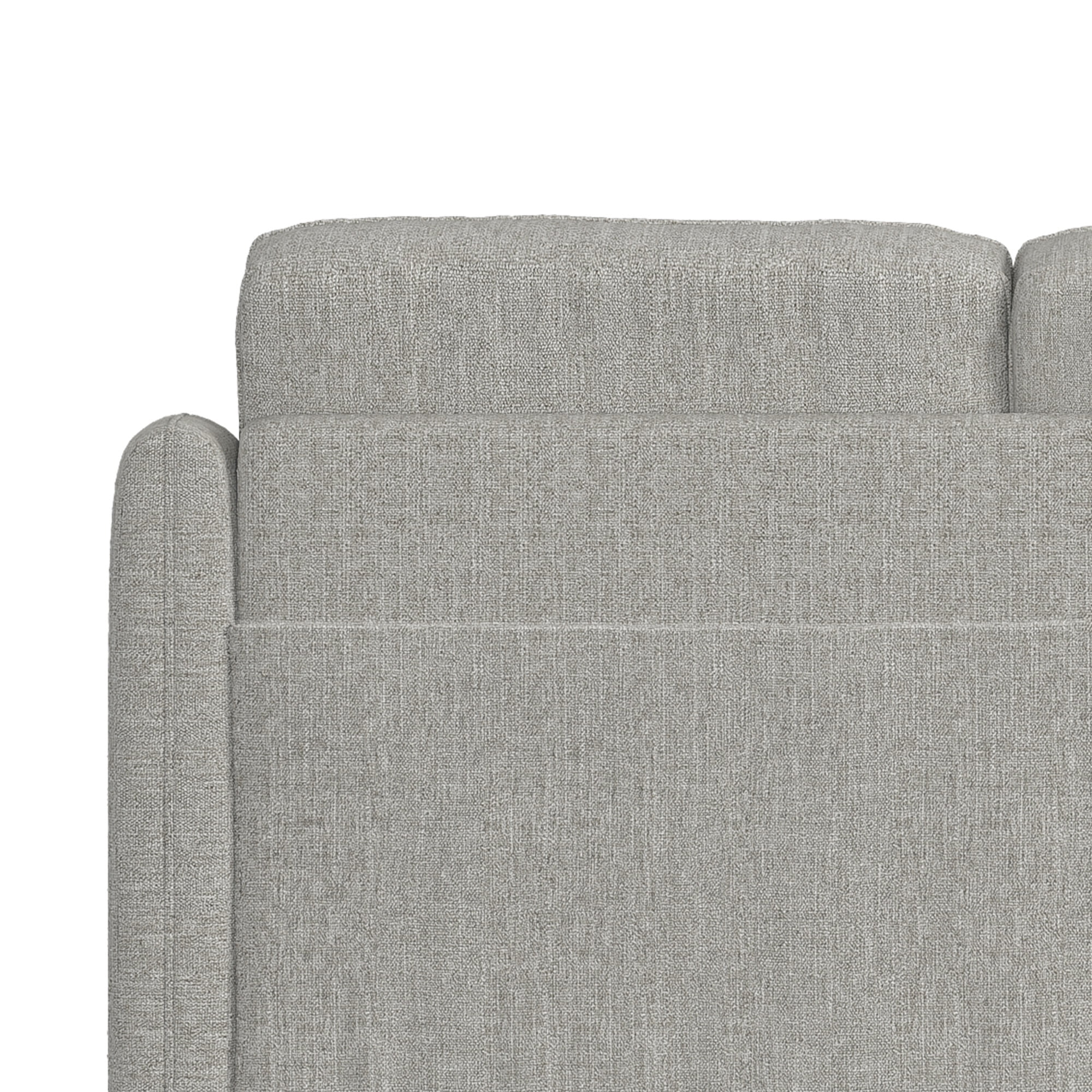 Mainstays Westley Swoop Arm 74" Sofa, Warm Gray