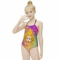 thumbnail image 5 of Bubble Guppies Deema Girl's Swimsuit One-piece Summer Hawaii Beach Kid's Swimwear Bathing Suits Halterneck Beachwear, 5 of 7