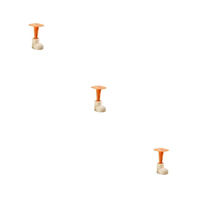 Riwesomey Tope de puerta Reducción de ruido Protector de pared montado Sin perforaciones Antideslizante Tope de puerta extraíble Protección de plástico Type1 NO1 Riwesomey CBP316713