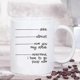 thumbnail image 4 of Shhh Almost Now Talk Coffee Mug, Shh Almost Now You May Speak Coffee Mug, 4 of 5