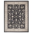 thumbnail image 2 of SAFAVIEH Lyndhurst Janel Traditional Bordered Area Rug, Anthracite/Cream, 8' x 10', 2 of 7