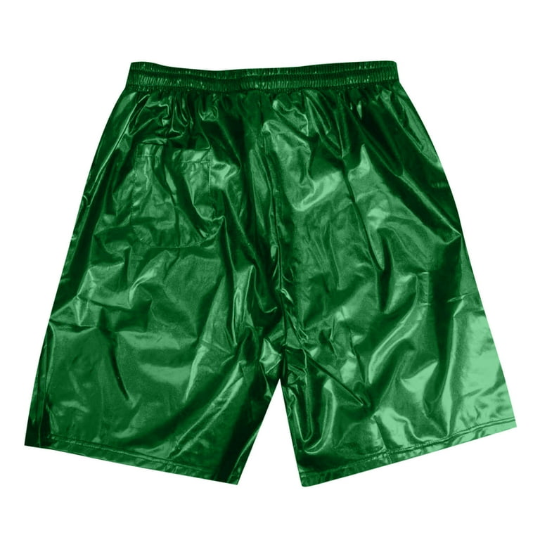 Fgnfyis Mens Sexy Shorts Metallic Shiny Sparkly Hot