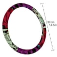 thumbnail image 4 of Print 14.5 Inch Printing PVC Leather Steering Wheel Cover Auto Accessories, Steering Wheel Covers Car Wheel Covers, 4 of 6