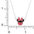 thumbnail image 5 of Disney Minnie Mouse Women's Silver Plated Pendant Necklace, 18", 5 of 5