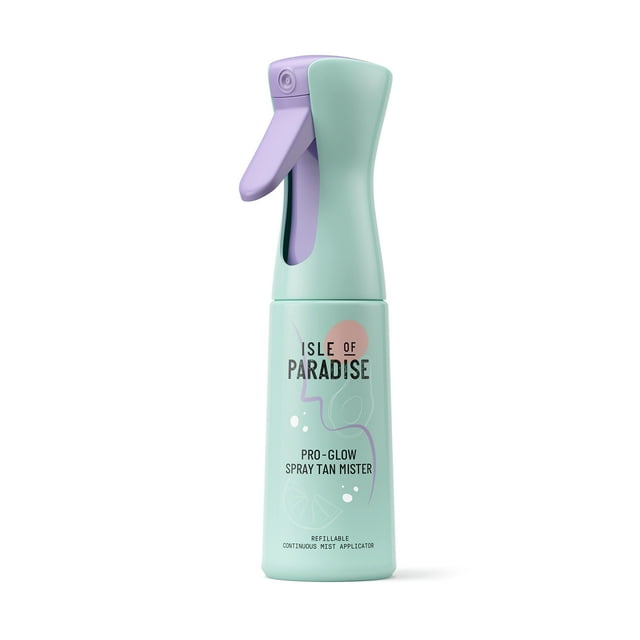 Spray bronceador Mister Isle of Paradise Pro Glow recargable, 1 litro