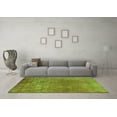 thumbnail image 3 of Ahgly Company Indoor Rectangle Oriental Green Industrial Area Rugs, 7' x 9', 3 of 4