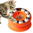 thumbnail image 4 of Rotating Slow Feeder Cat Bowl, Interactive Cat and Small Dog Feeding Toy, Maze-Style Food Puzzle Bowl Made From Food-Grade Plastic for Slower Eating, Engaging Mealtime, and Easy Cleaning, 4 of 7