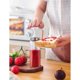 thumbnail image 2 of White Glass and Stainless Steel Sauce Bottle with 500ml Capacity for Precise Control in Home, 2 of 3