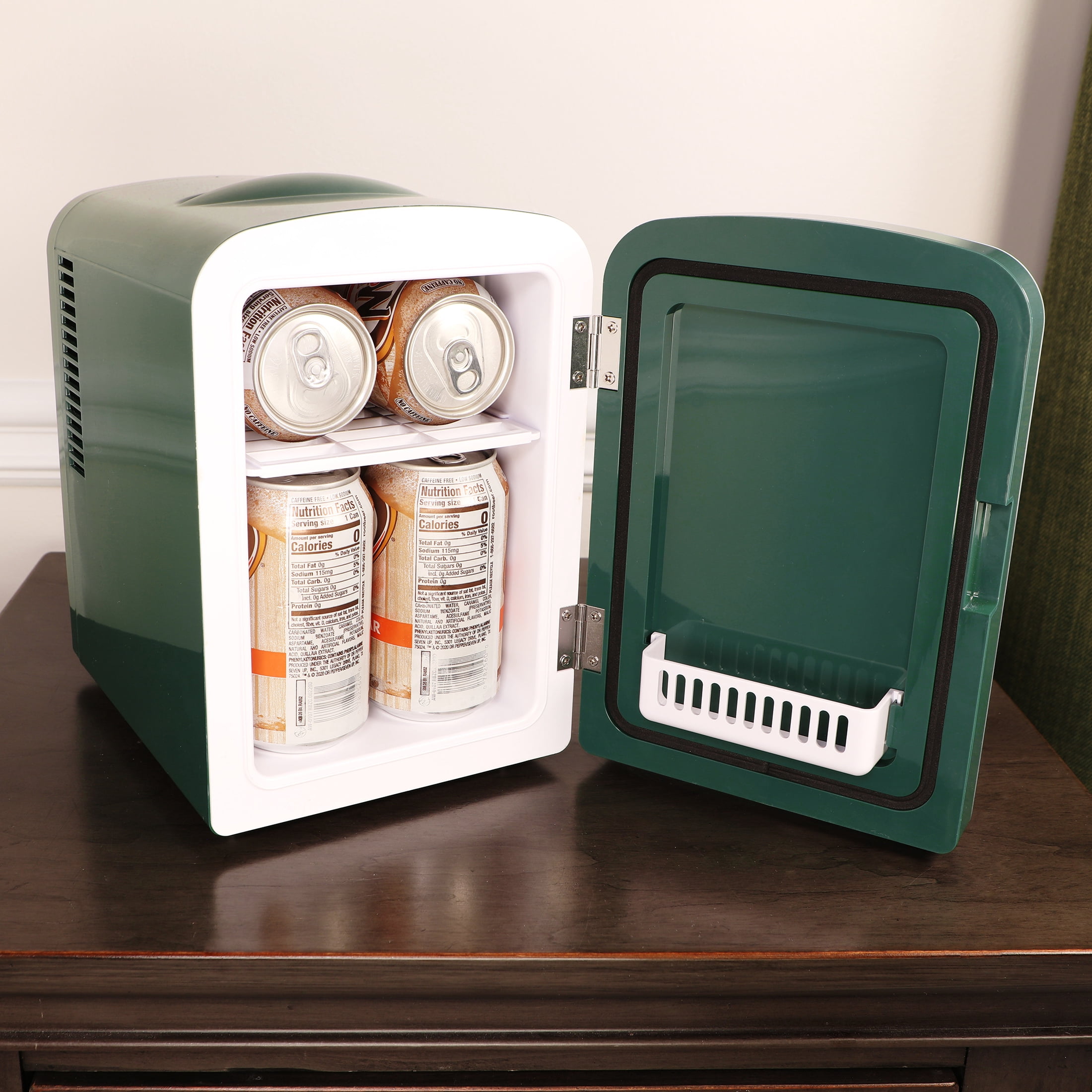 Harry Potter Slytherin 4L Mini Refrigerators with Thermoelectric Cooling, 4.4 lb