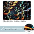 thumbnail image 2 of Note Area Rugs: Polyester Non-Slip Kitchen Mat Office Rug - Machine Washable, 2 of 6