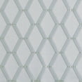 thumbnail image 4 of Plutus Silver Diamond Shiny Fabric With Embroydery Luxury Throw Pillow - Double sided 24" x 24", 4 of 5