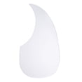 thumbnail image 1 of Pegatinas protectoras antiarañazos para guitarra acústica folk de 40-41 pulgadas, transparentes y personalizadas, para las yemas de los dedos, con diseño de barrido de deflector (blanco)., 1 of 7