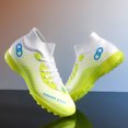 thumbnail image 3 of Zapatos de fútbol para hombres, botas de fútbol al aire libre, zapatillas de fútbol para césped, zapatos de entrenamiento para interiores, tacos de hierba para niños, gran oferta, envío directo, 3 of 5