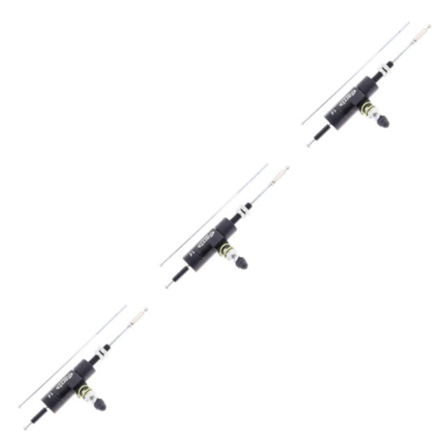 Bomba de freno de cilindro de embrague hidráulico Riwesomey M10x1.25mm para motocicleta negra Type1 NO1