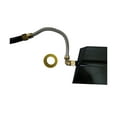 thumbnail image 6 of Americangaslogs 15–28 inch Durable Iron Gas Logs Fireplaces Burner Pan with Single-Pipe Vented Design for Fireplaces(22 inch one Pipe), 6 of 9