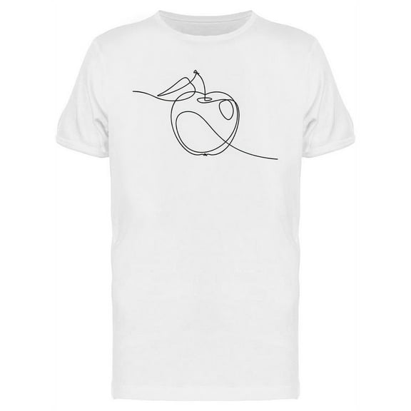 Apple Design T-Shirt Men -Image by Shutterstock, Male Small