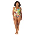 thumbnail image 4 of Anne Cole Plus - Women's Shirred Lingerie Maillot One Piece Swimsuit, 4 of 4