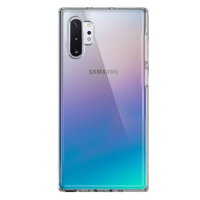 MUNDAZE Samsung Galaxy Note 10 Étui de Téléphone Hybride Transparente Antichoc Double Couche Rigide Douce