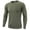 Army Green, variant on Sport Men's Long-Sleeve T-Shirt Pack, Cool DRI Moisture-Wicking Performance T-Shirts, Performance Tee Black