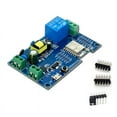 thumbnail image 1 of Relay Module ESP-07 Single WIFI Module Power Supply ESP8266 Development Board Secondary Development Module, 1 of 8