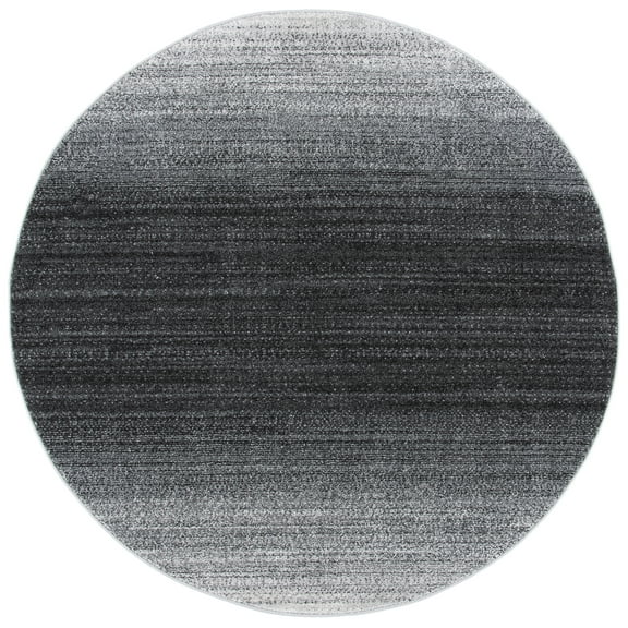 SAFAVIEH Adirondack Maris Abstract Area Rug, Grey/Dark Grey, 4' x 4' Round