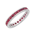 thumbnail image 2 of Karina B� Genuine Ruby Eternity Band, 2 of 9