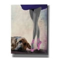 thumbnail image 1 of Epic Graffiti 'Bloodhound And Ballet Dancer' by Fab Funky Canvas Wall Art, 12"x16", 1 of 3