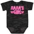 thumbnail image 3 of Inktastic Mama's Girl Pink with Hearts Girls Baby Bodysuit, 3 of 5