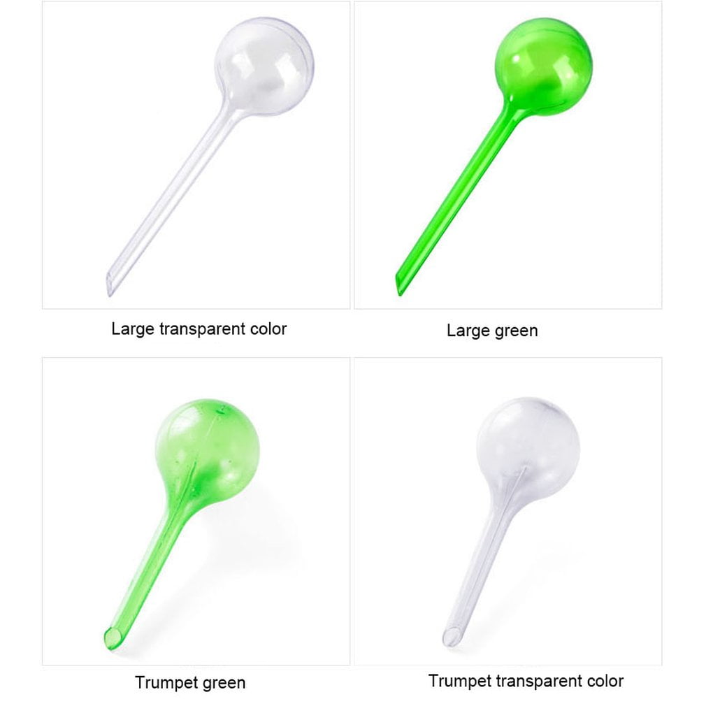 Appearancees Practical Design PVC Self-Watering System Imitation Glass Ball Plant Waterer Flowers Watering Device Ball Type Drip