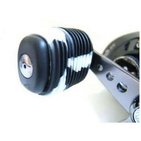 Reel Grip 1148 Black/White Soft-Rubber Composite Grips