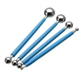 thumbnail image 2 of Stainless Steel Polymer Modeling Clay Sculpting Tools Dotting Pen for Cake Fondant Decoration, 2 of 2