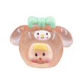 thumbnail image 5 of [Par de toques] Luminoso Sanrio multi-hermana adornos tridimensionales diy joyería llavero accesorios para automóvil, 5 of 5