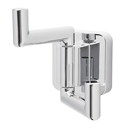 Open Box Speakman SA-2408 Kubos Double Robe Hook, Polished Chrome