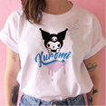 thumbnail image 3 of Camiseta Kawaii Kuromi de los 90 para mujer, remera de dibujos animados divertida, camiseta de Manga, camiseta estampada Y2k, ropa de calle, camisetas Grunge para mujer, 3 of 5