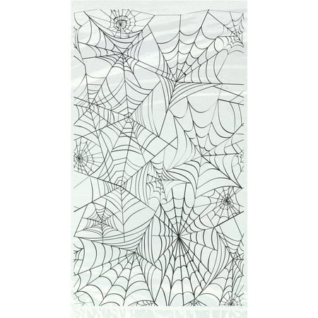 Spider Web Halloween Cellophane Bags, 20ct
