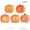 Orange-9In, variant on Halloween Decorations, 50PC 9in Pumpkin Paper Plates, Fall Disposable Plate, Pumpkin Pattern Disposable Festival Serving Trays, Halloween Table Decor, Party Serving Supplies for Holiday Dinner Layout