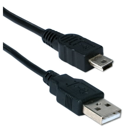 QVS 1-Meter USB Male to Micro-B Male High-Speed Data Cable