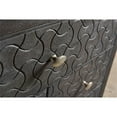 thumbnail image 3 of Gridley Solid Wood 3 Drawer Hand-Carved Nightstand in Gray Wash, 3 of 3