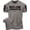 T-Shirt Warm Grey Branded, variant on Gymish Rest at The End Workout Shirts for Men Motivational Gym-Goers