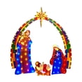 thumbnail image 2 of Outdoor Nativity Scene Set, Lighted Mini Christmas Table Decor, Nativity Scene Decoration for Holiday Winter Lawn, Garden & Indoor Display, 2 of 8