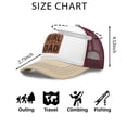 thumbnail image 4 of Gorra Trucker Negra con Parche de Cuero – Regalo para Papá, 4 of 4