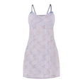 thumbnail image 4 of No Boundaries Long Lace Chemise, Women's, Sizes XS-XXL, 4 of 4