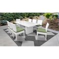 thumbnail image 1 of Table de Salle à Manger Patio Rectangulaire Monaco avec 8 Chaises Sans Bras, 1 of 2