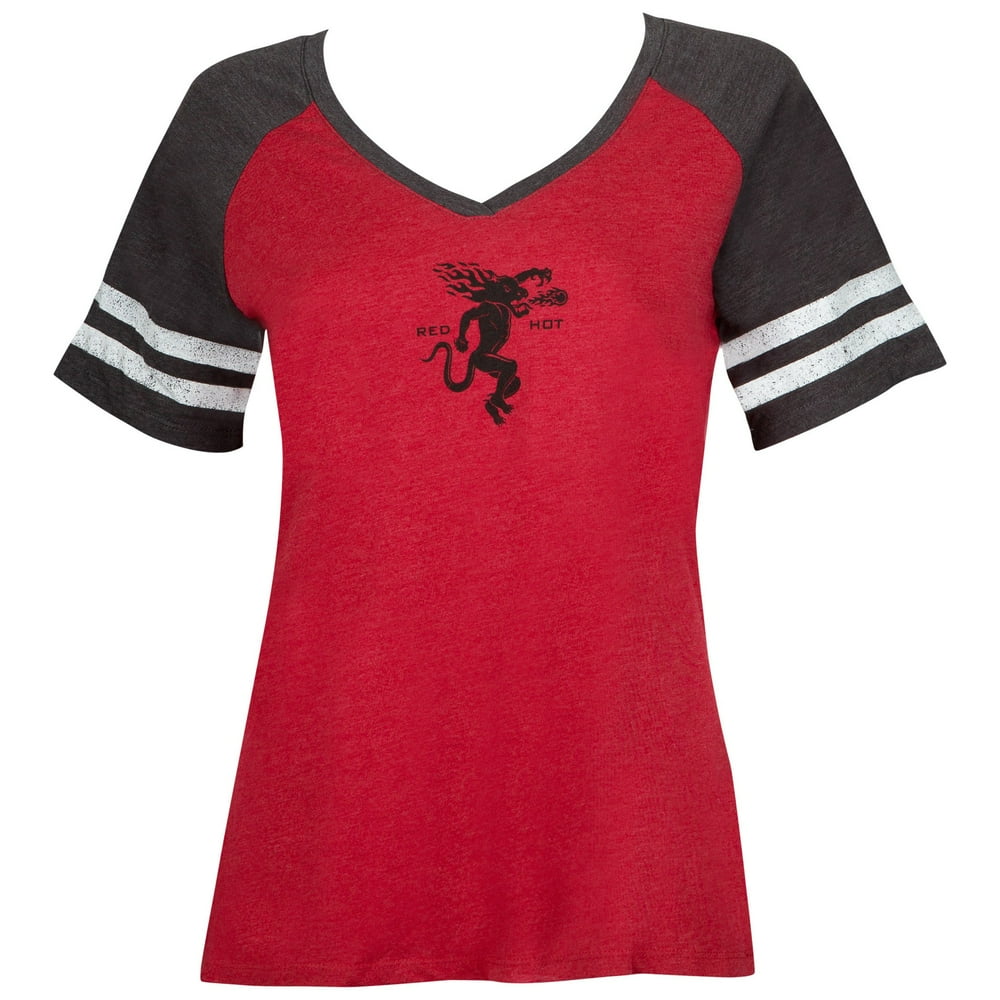 red fireball shirt