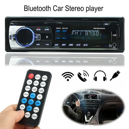 Call Audio (Lcd Digital Screen bluetooth Car Stereo Audio MP3 Player In-Dash Aux Receiver Handfree Free Call S D/USB/MP3 FM Radio)